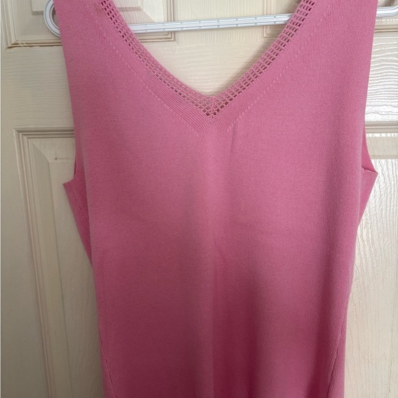Sarah Spencer Tops - Sarah Spencer Pink Tank Top